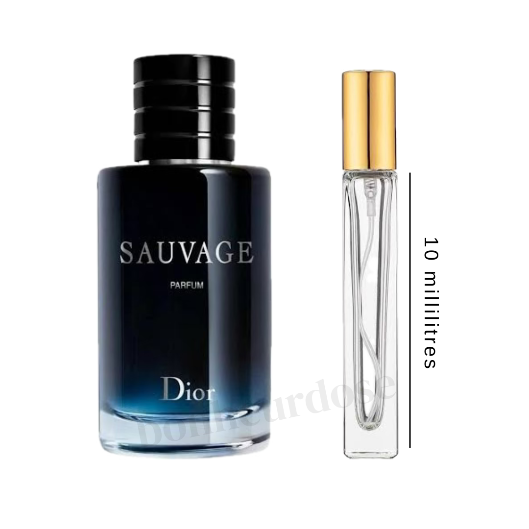 10ml Dior Sauvage - Le parfum