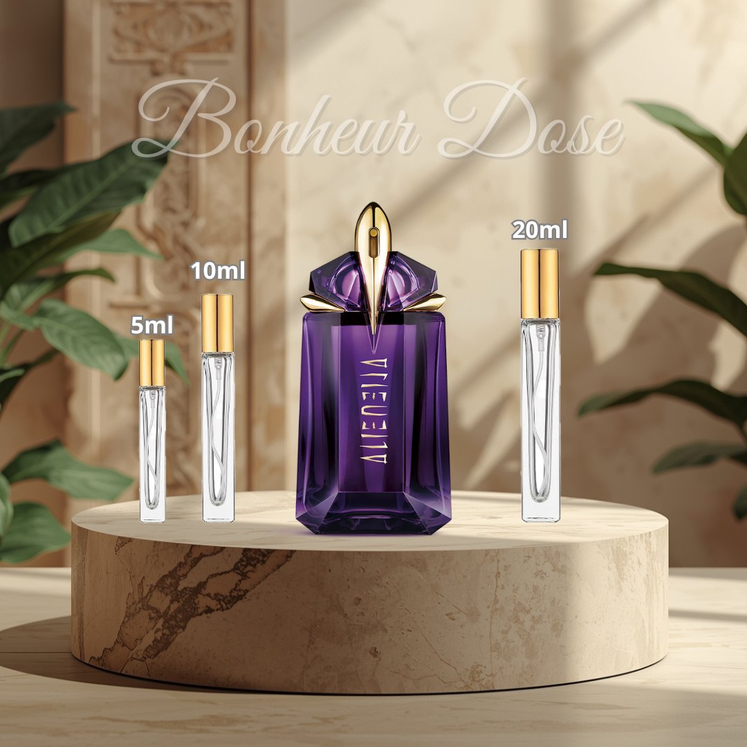 Décantage des parfums pour femmes