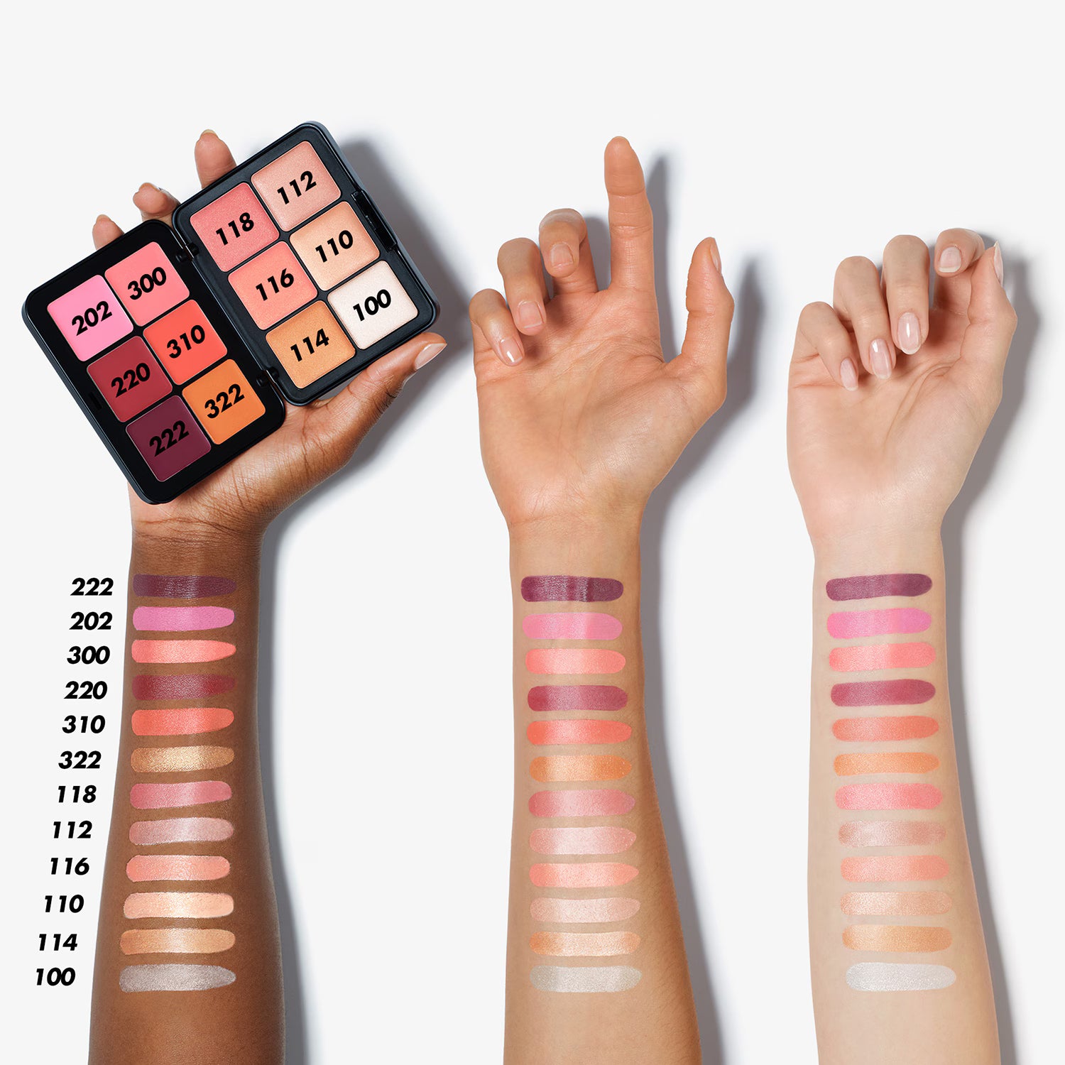 HD Skin Blush & Glow - Palette Blush & Highlighter Crème