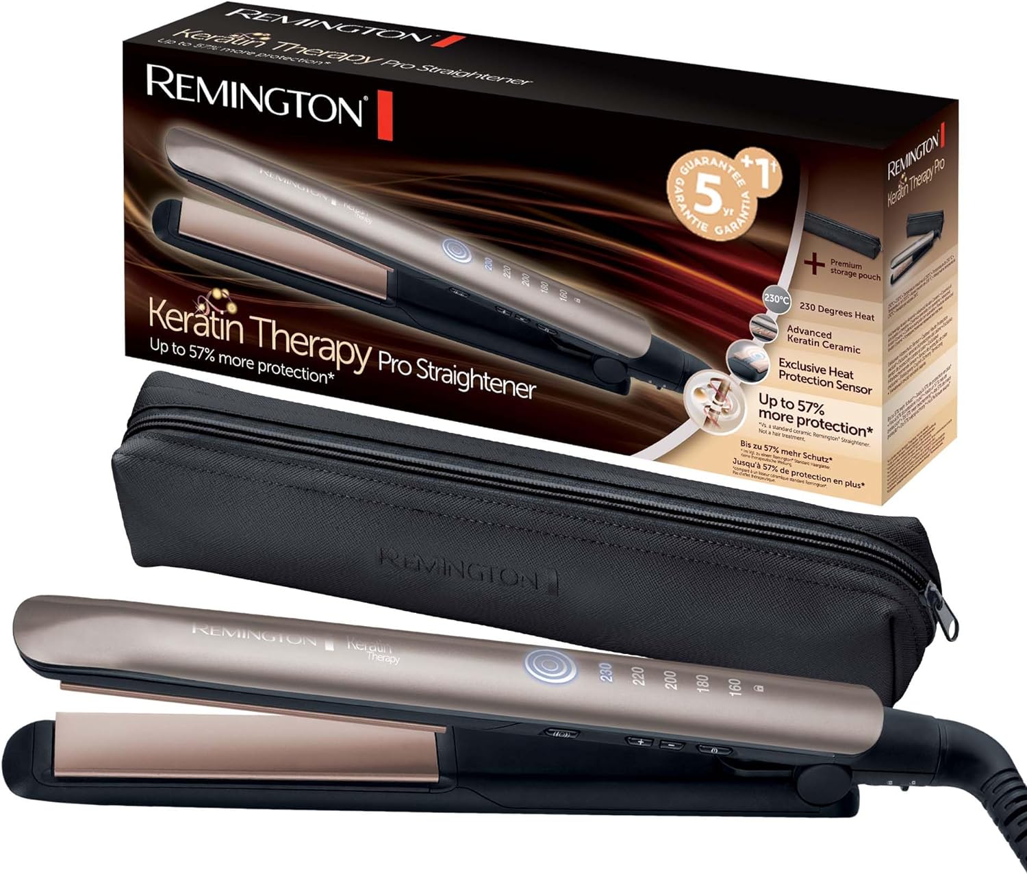 Keratin Therapy - Remington Lisseur Cheveux