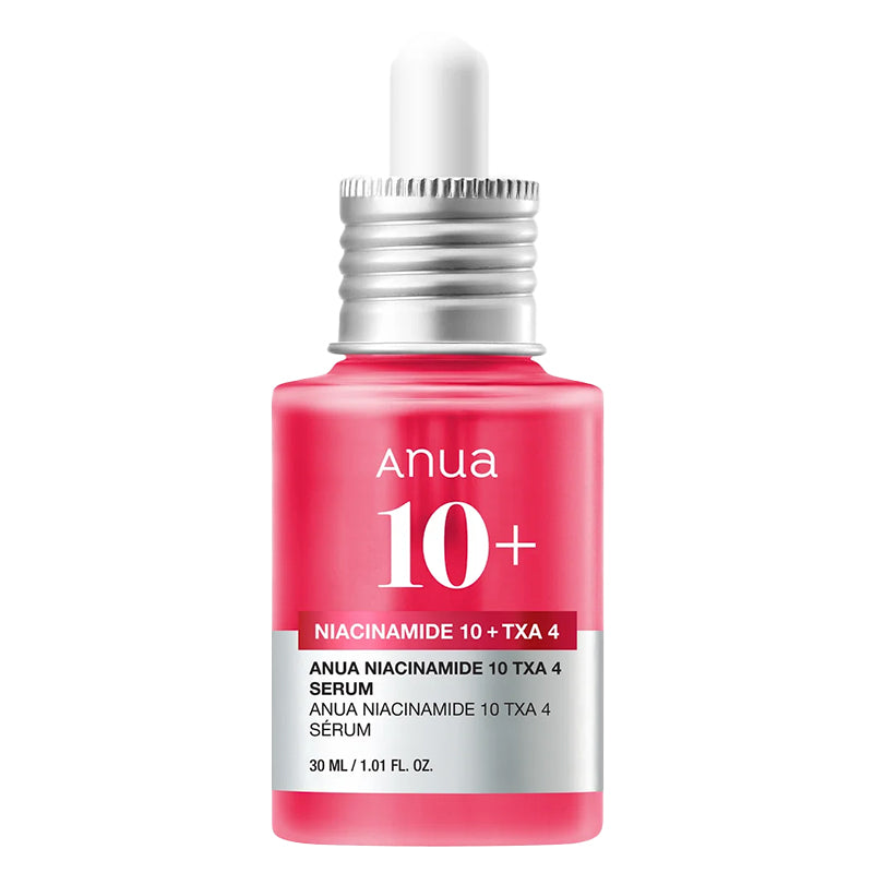 ANUA Sérum 10% niacinamide + 4% acide tranexamique, céramide, acide hyaluronique, vitamine B12, pour peaux sensibles