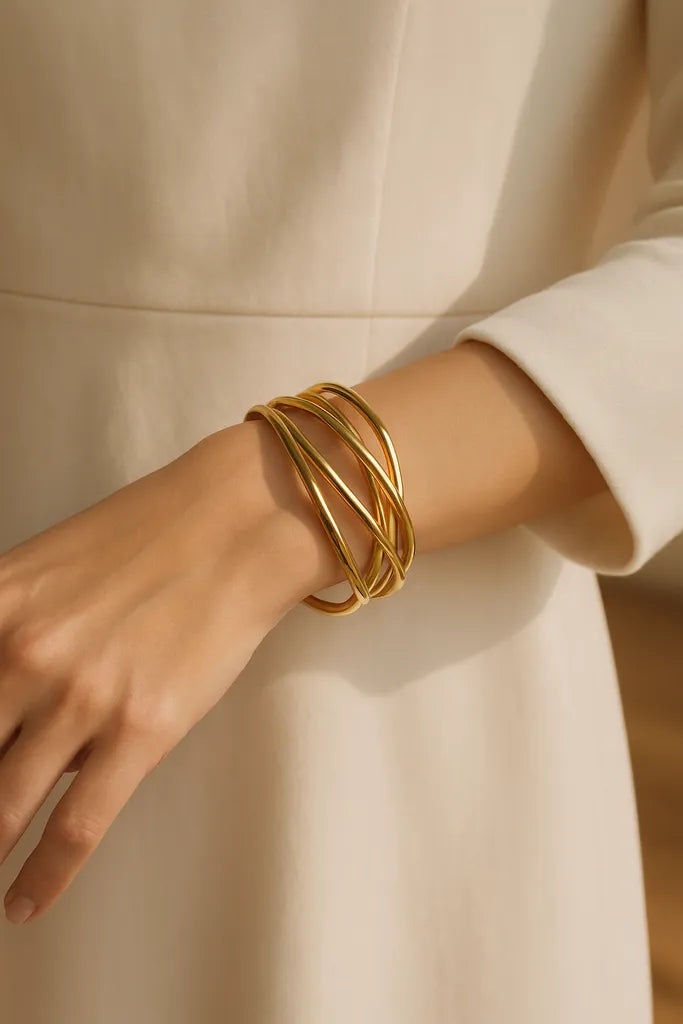 Bracelet Lovisa - Manchette entrelacé