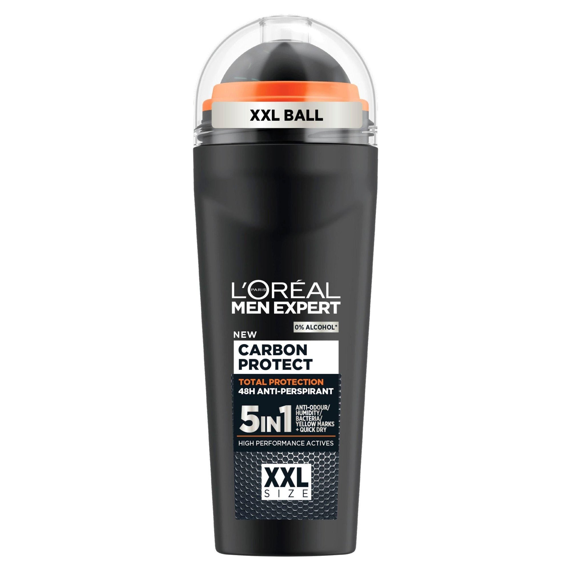 L'Oréal Men Expert Carbon Protect Déodorant Roll On Anti-Transpirant 48H Large XXXL 100 ml