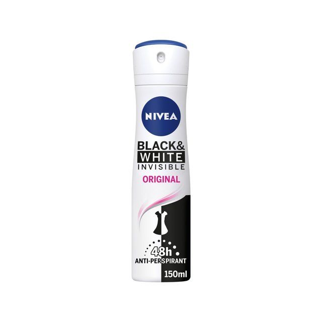 Nivea Déodorant Anti-Transpirant Transparent Invisible Noir & Blanc 150 ml
