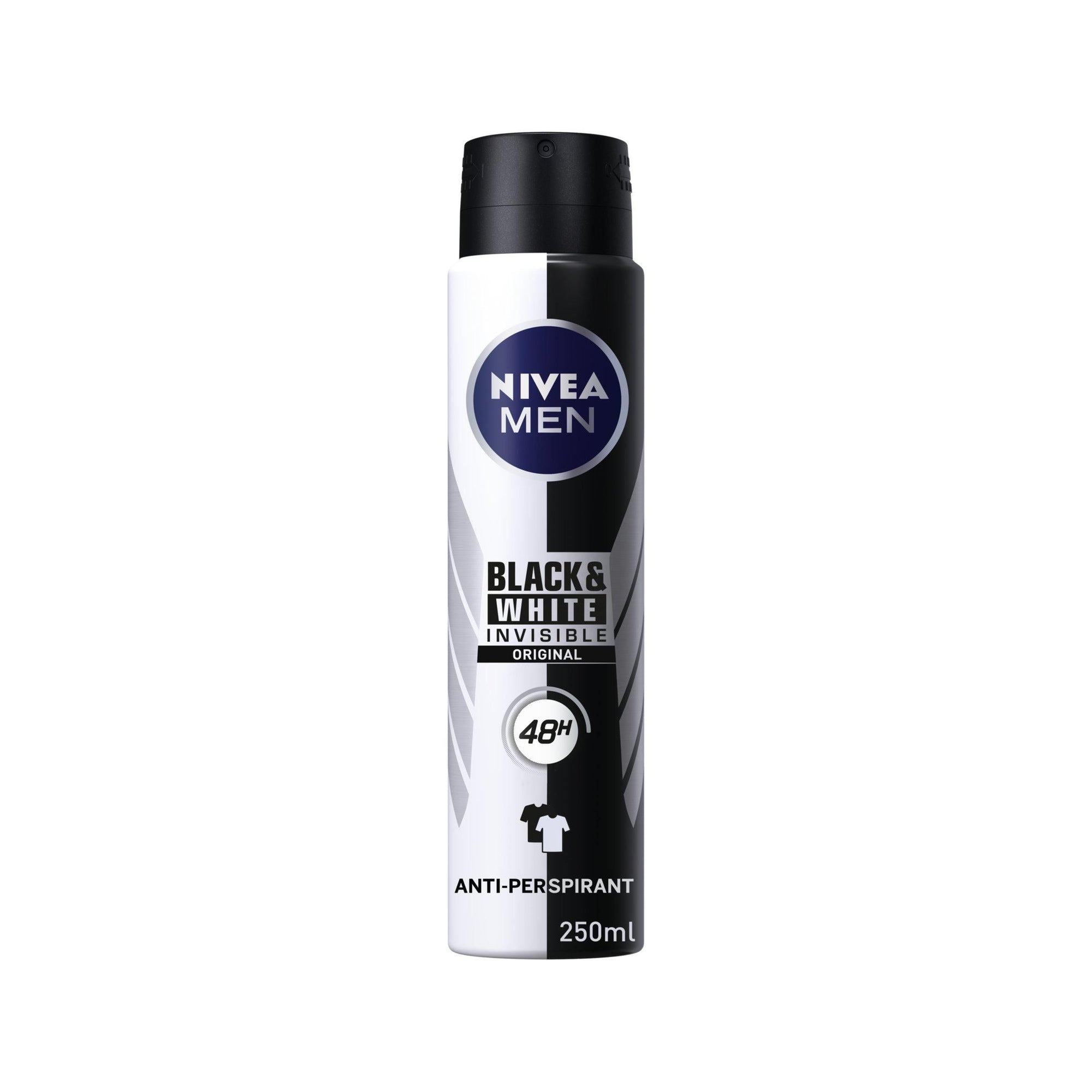 Nivea Men Black & White Original Déodorant Anti-Transpirant Spray 250 ml