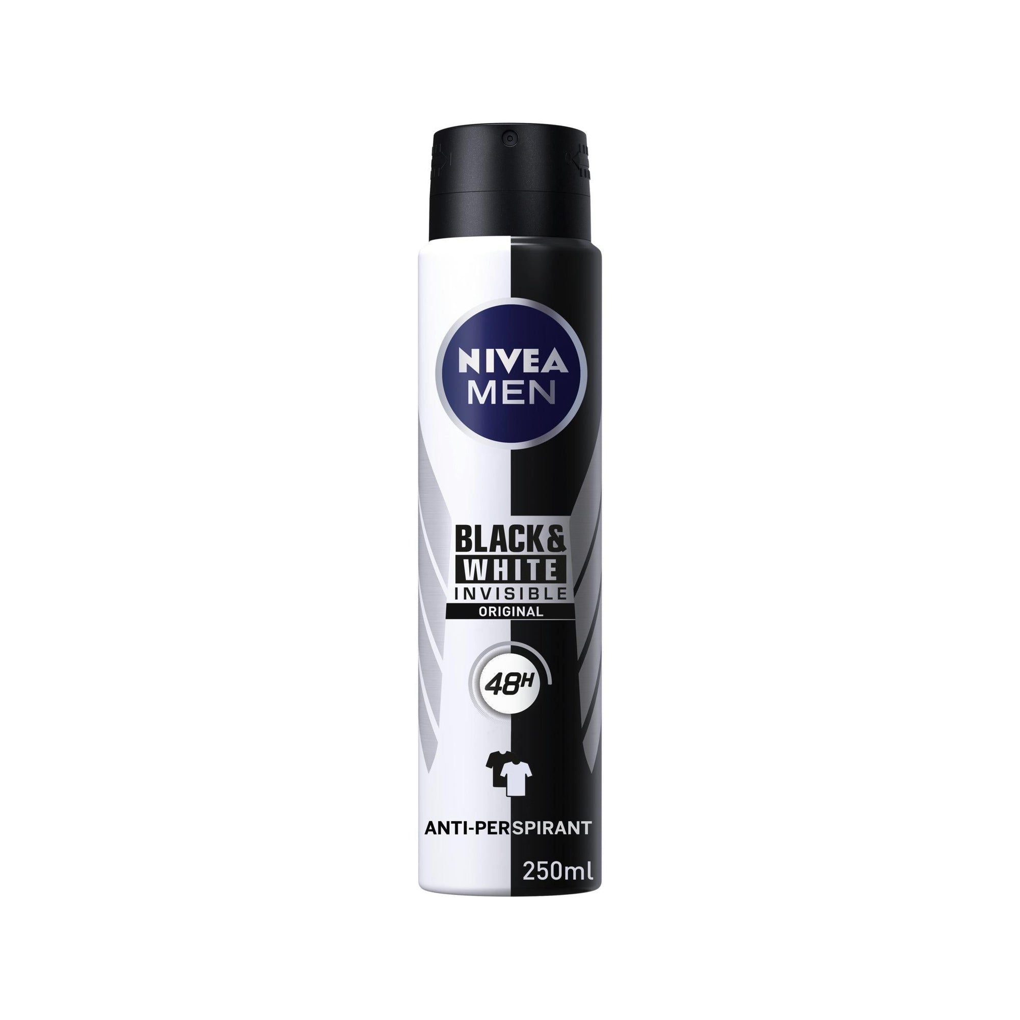 Nivea Men Black & White Original Déodorant Anti-Transpirant Spray 250 ml